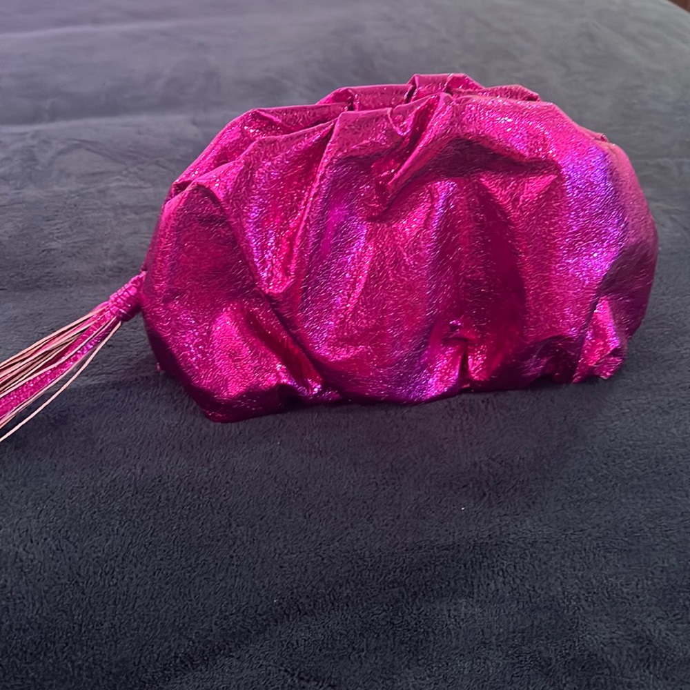 Pink RB clutch